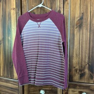 Eddie Bauer Long Sleeve Shirt, Size XL